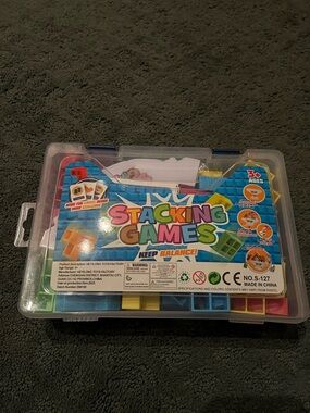 Stacking Games Kids Balance Block Set - Multicolor